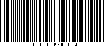 Código de barras (EAN, GTIN, SKU, ISBN): '000000000000953893-UN'