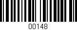 Código de barras (EAN, GTIN, SKU, ISBN): '00148'