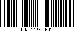 Código de barras (EAN, GTIN, SKU, ISBN): '0029142730682'