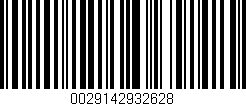 Código de barras (EAN, GTIN, SKU, ISBN): '0029142932628'