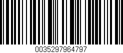 Código de barras (EAN, GTIN, SKU, ISBN): '0035297964797'