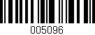 Código de barras (EAN, GTIN, SKU, ISBN): '005096'