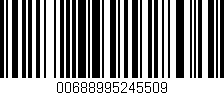 Código de barras (EAN, GTIN, SKU, ISBN): '00688995245509'