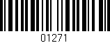 Código de barras (EAN, GTIN, SKU, ISBN): '01271'