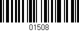 Código de barras (EAN, GTIN, SKU, ISBN): '01508'