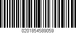 Código de barras (EAN, GTIN, SKU, ISBN): '0201854589059'
