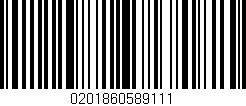 Código de barras (EAN, GTIN, SKU, ISBN): '0201860589111'