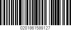 Código de barras (EAN, GTIN, SKU, ISBN): '0201861589127'