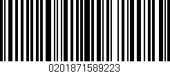 Código de barras (EAN, GTIN, SKU, ISBN): '0201871589223'