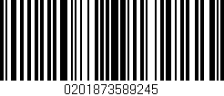 Código de barras (EAN, GTIN, SKU, ISBN): '0201873589245'