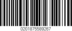 Código de barras (EAN, GTIN, SKU, ISBN): '0201875589267'