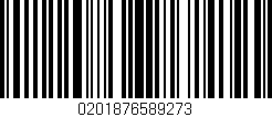 Código de barras (EAN, GTIN, SKU, ISBN): '0201876589273'