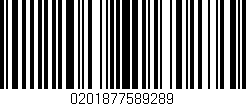 Código de barras (EAN, GTIN, SKU, ISBN): '0201877589289'