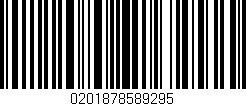 Código de barras (EAN, GTIN, SKU, ISBN): '0201878589295'