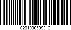 Código de barras (EAN, GTIN, SKU, ISBN): '0201880589313'