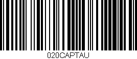 Código de barras (EAN, GTIN, SKU, ISBN): '020CAPTAU'