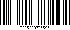 Código de barras (EAN, GTIN, SKU, ISBN): '0335293676596'
