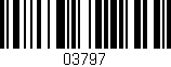 Código de barras (EAN, GTIN, SKU, ISBN): '03797'