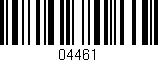 Código de barras (EAN, GTIN, SKU, ISBN): '04461'