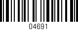 Código de barras (EAN, GTIN, SKU, ISBN): '04691'