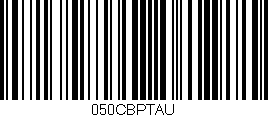 Código de barras (EAN, GTIN, SKU, ISBN): '050CBPTAU'