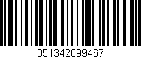 Código de barras (EAN, GTIN, SKU, ISBN): '051342099467'