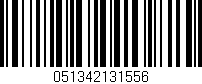 Código de barras (EAN, GTIN, SKU, ISBN): '051342131556'