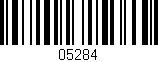 Código de barras (EAN, GTIN, SKU, ISBN): '05284'