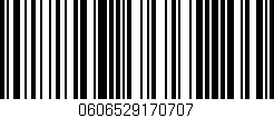 Código de barras (EAN, GTIN, SKU, ISBN): '0606529170707'