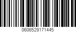 Código de barras (EAN, GTIN, SKU, ISBN): '0606529171445'