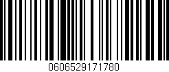Código de barras (EAN, GTIN, SKU, ISBN): '0606529171780'