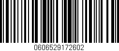 Código de barras (EAN, GTIN, SKU, ISBN): '0606529172602'