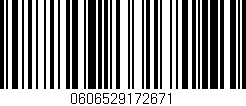 Código de barras (EAN, GTIN, SKU, ISBN): '0606529172671'