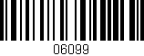 Código de barras (EAN, GTIN, SKU, ISBN): '06099'