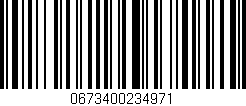 Código de barras (EAN, GTIN, SKU, ISBN): '0673400234971'