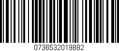 Código de barras (EAN, GTIN, SKU, ISBN): '0736532019882'
