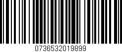 Código de barras (EAN, GTIN, SKU, ISBN): '0736532019899'