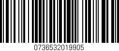 Código de barras (EAN, GTIN, SKU, ISBN): '0736532019905'