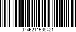 Código de barras (EAN, GTIN, SKU, ISBN): '0746211589421'