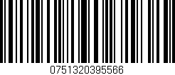 Código de barras (EAN, GTIN, SKU, ISBN): '0751320395566'