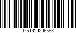 Código de barras (EAN, GTIN, SKU, ISBN): '0751320396556'