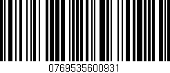 Código de barras (EAN, GTIN, SKU, ISBN): '0769535600931'