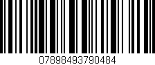 Código de barras (EAN, GTIN, SKU, ISBN): '07898493790484'