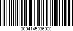 Código de barras (EAN, GTIN, SKU, ISBN): '0834145066030'