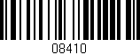 Código de barras (EAN, GTIN, SKU, ISBN): '08410'