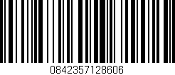 Código de barras (EAN, GTIN, SKU, ISBN): '0842357128606'