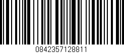 Código de barras (EAN, GTIN, SKU, ISBN): '0842357128811'