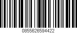 Código de barras (EAN, GTIN, SKU, ISBN): '0855626594422'