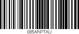 Código de barras (EAN, GTIN, SKU, ISBN): '085ARPTAU'