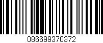 Código de barras (EAN, GTIN, SKU, ISBN): '086699370372'